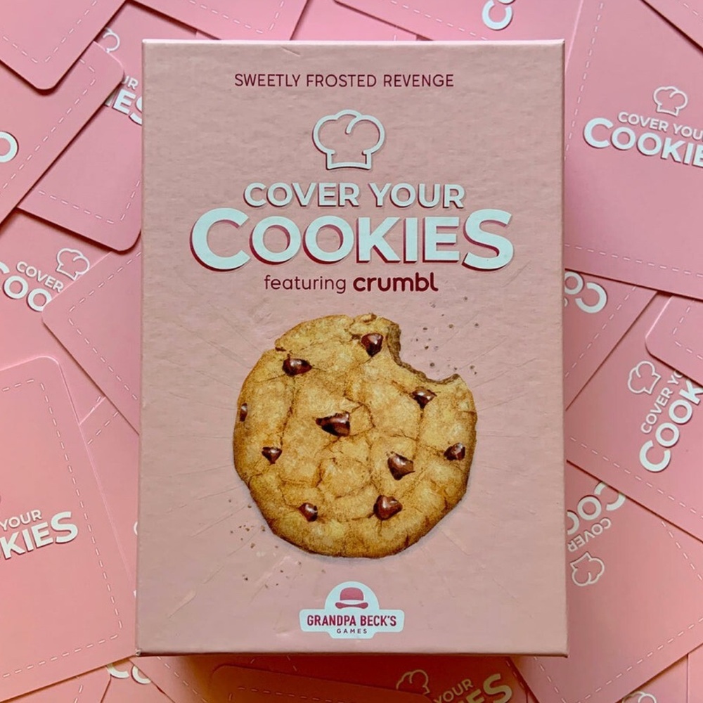 Cover Your Cookies Card Game - Pink. New /‎ Sealed